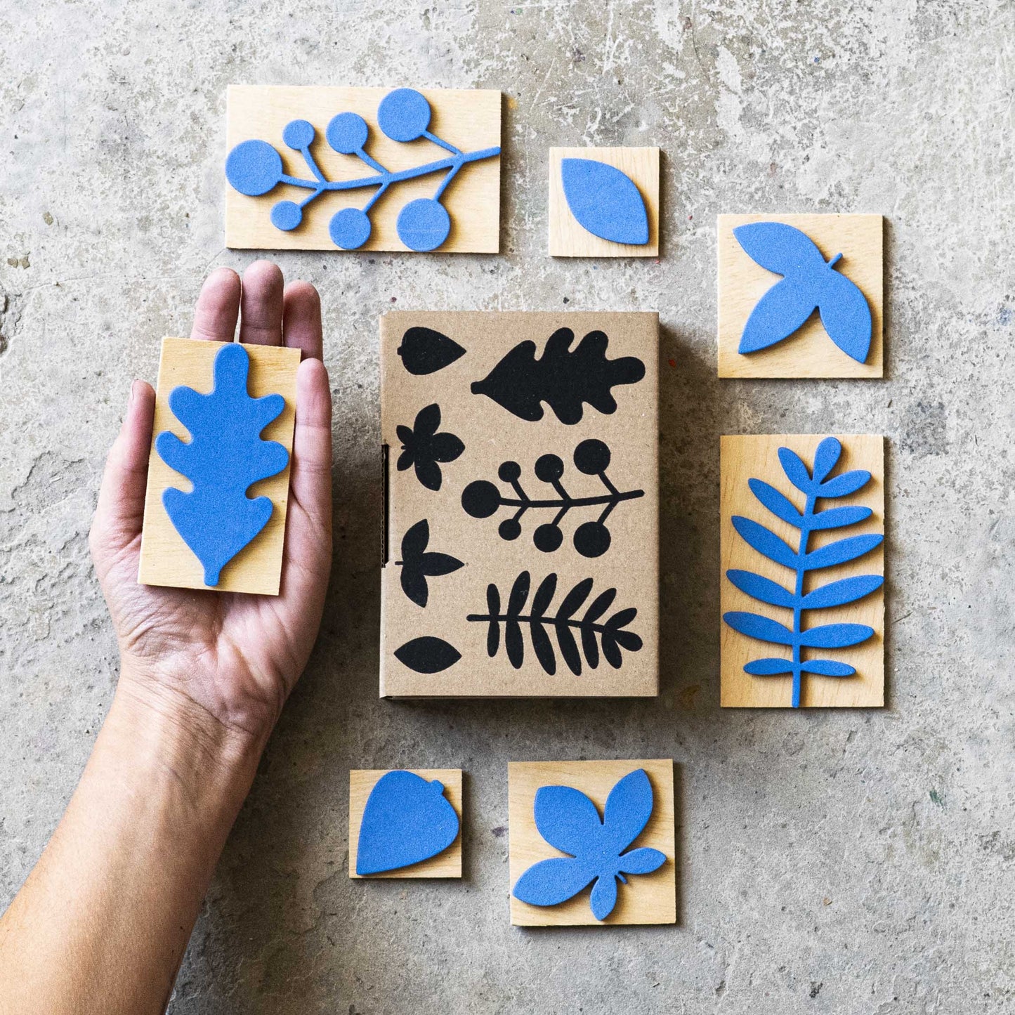 Blockprinting Kit - Nature - SLOLife Studio & Mercantile