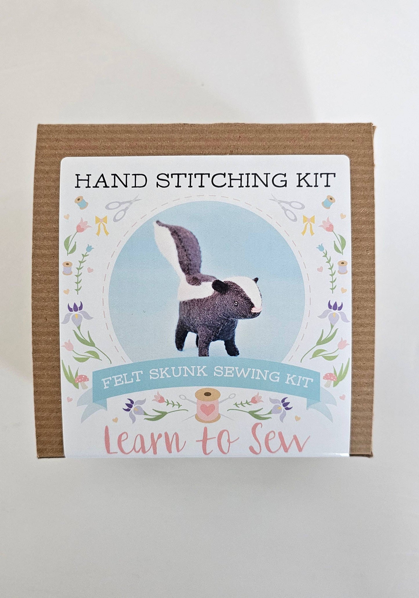 Felt Skunk Sewing Kit