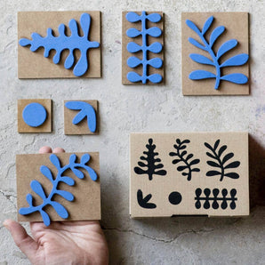 Blockprinting Kit - Botanical - SLOLife Studio & Mercantile