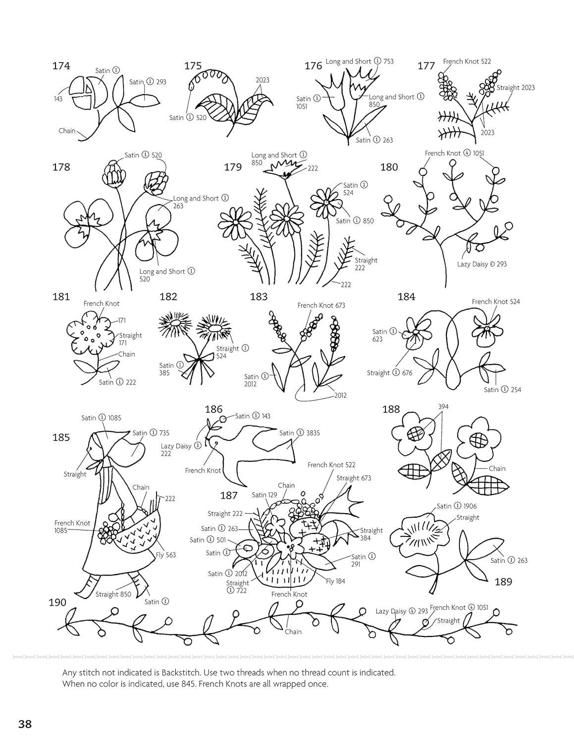 500 Simply Charming Designs for Embroidery - Easy-to-Sew!