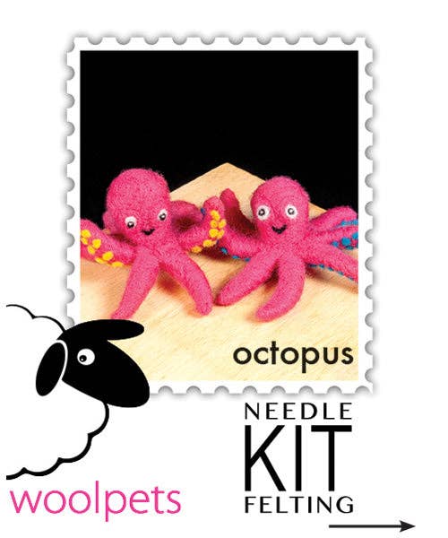 Octopus Felting Kit - SLOLife Studio & Mercantile