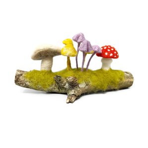 Woodland Toadstools Needle Felting Kit - SLOLife Studio & Mercantile