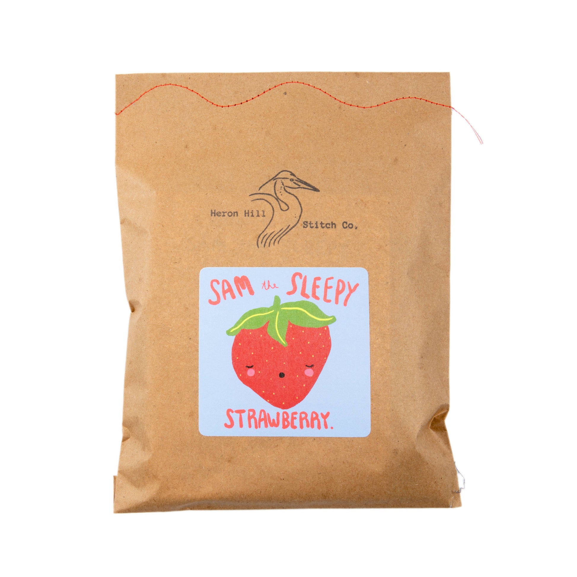 Sam the Sleepy Strawberry - DIY Craft Kit - SLOLife Studio & Mercantile