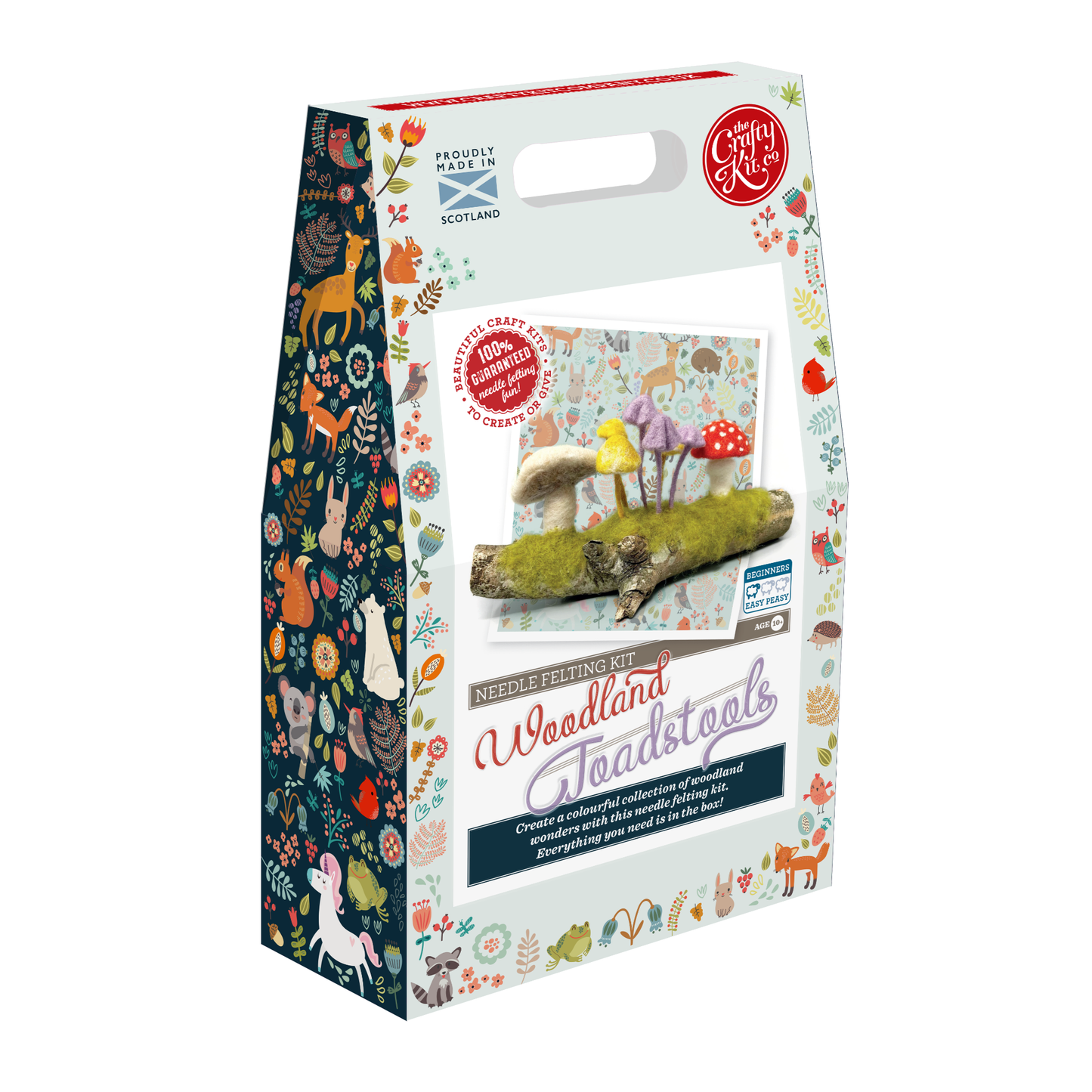 Woodland Toadstools Needle Felting Kit - SLOLife Studio & Mercantile