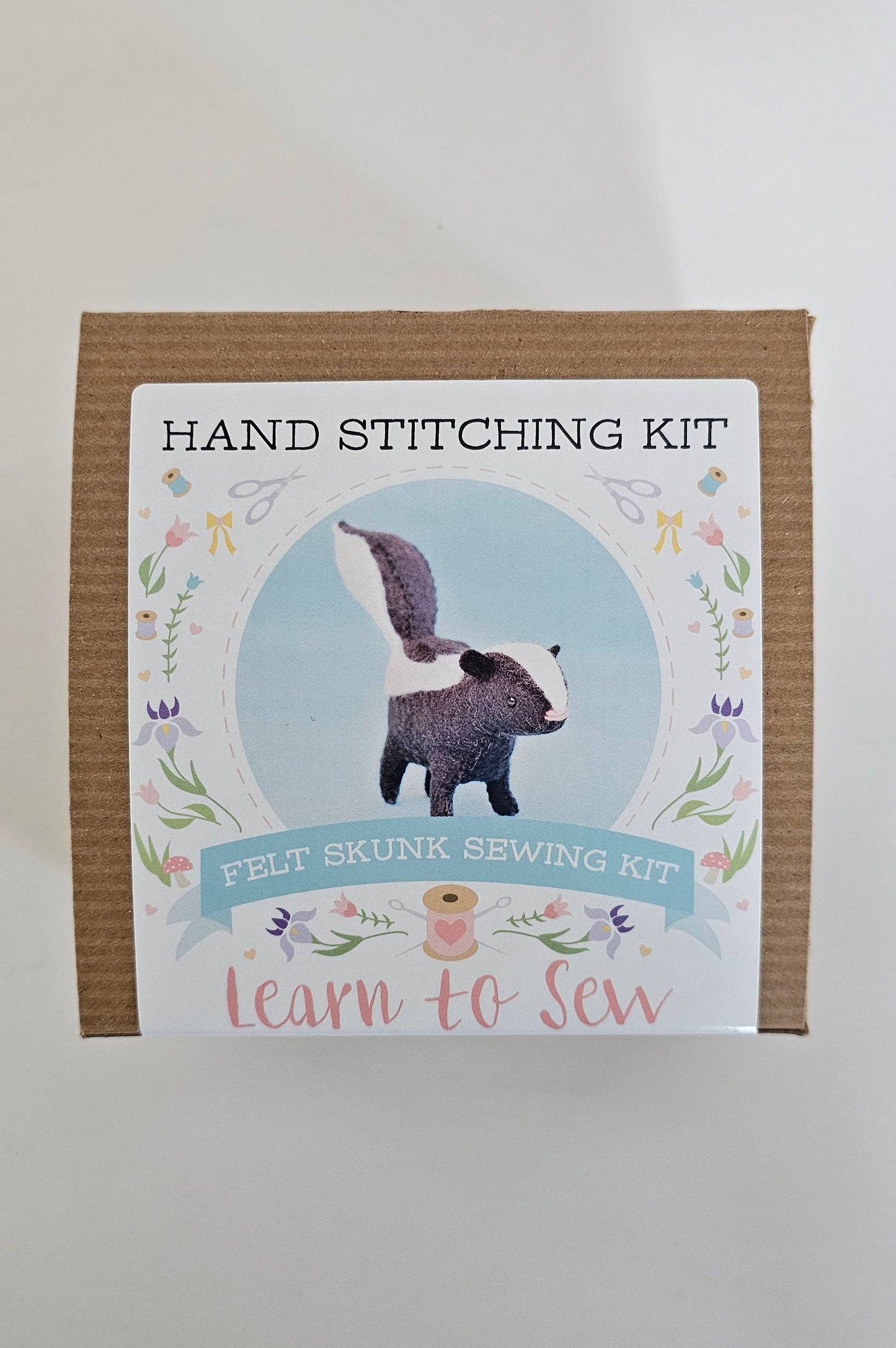 Felt Skunk Sewing Kit