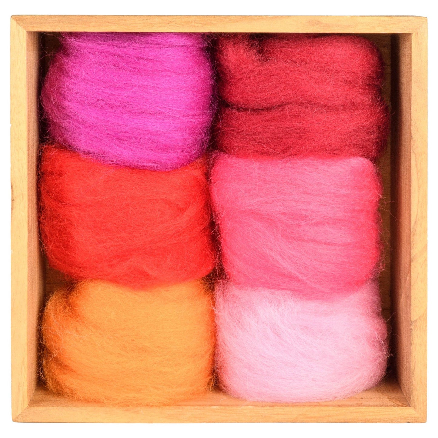 Sunset Wool Roving Set