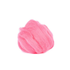 Pansy Corriedale Wool Roving 1 oz.