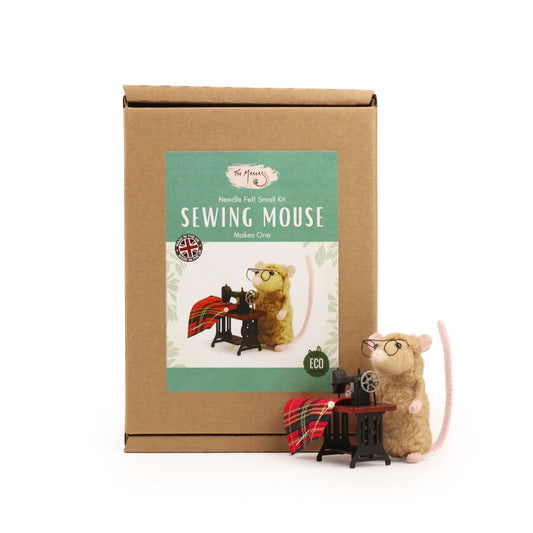 Sewing Mouse Small Needle Felt Kit - SLOLife Studio & Mercantile
