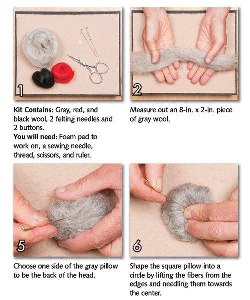 Voodoo Dolls Felting Kit