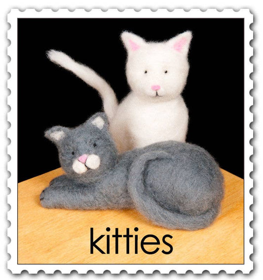 Kitties Needle Felting Kit - SLOLife Studio & Mercantile